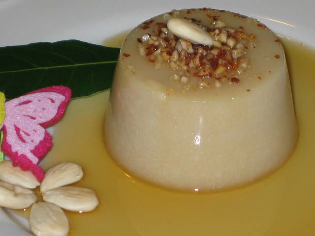 Budino alla Mandorla di Avola Budino alla Mandorla di Avola